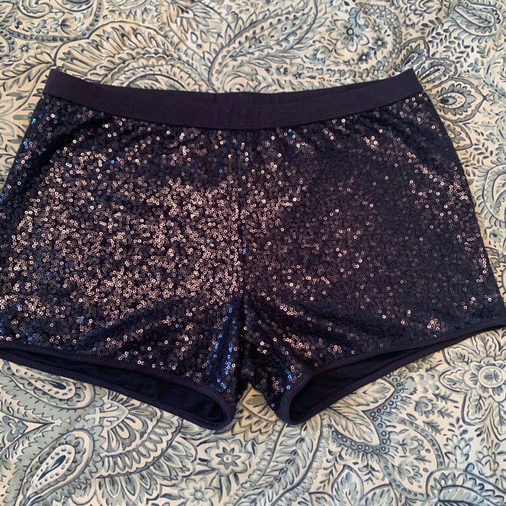 Women  sparkle shorts